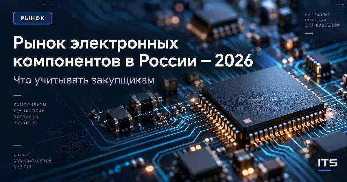Рынок электронных компонентов в России в 2026 году: что учитывать закупщикам