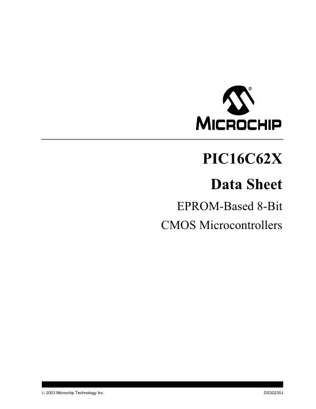 PIC16C620A-40/SO Microchip Technology — datasheet