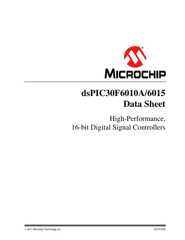 DSPIC30F6015T-30I/PT Microchip Technology — datasheet