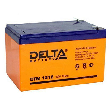 Аккумулятор Delta DTM 1212