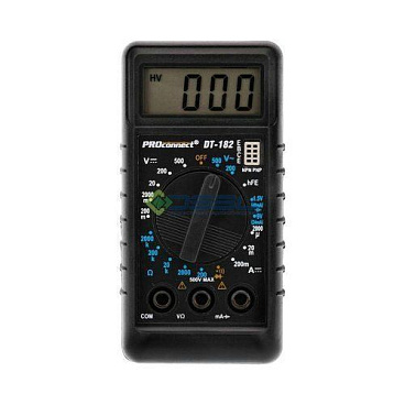Мультиметр PROconnect М-182 (DT-182)