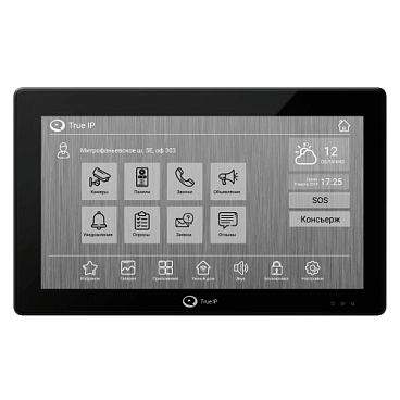 Абонентский монитор True IP TI-4107AB