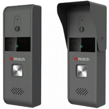 Аналоговая вызывная панель HiWatch DS-D100P: камера с ИК-подсветкой, интерком