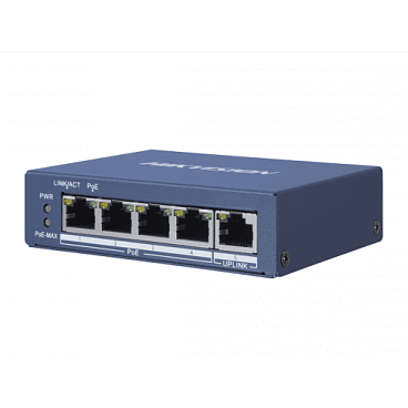 РоЕ-коммутатор Hikvision DS-3E0505P-E