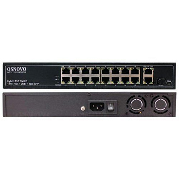 PoE-коммутатор Osnovo SW-61621 (300W)