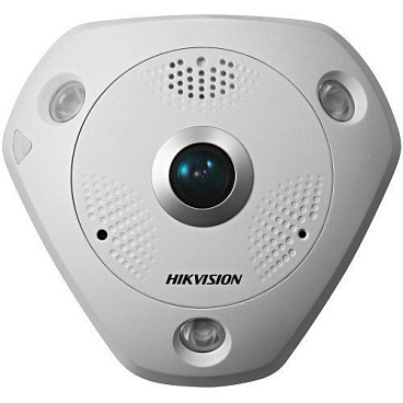 3Мп FishEye-камера Hikvision DS-2CD6332FWD-IS с ИК-подсветкой и WDR 120 дБ