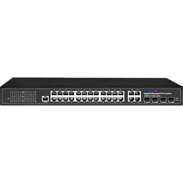 РоЕ-коммутатор TRASSIR TR-NS24284C-400-24PoE
