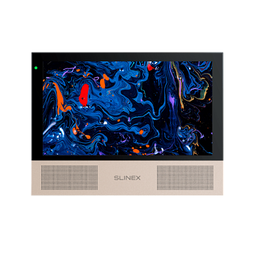 Абонентский монитор Slinex Sonik 10 Black+Pink Gold