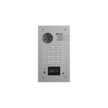 Вызывная панель BAS-IP BA-08BD silver