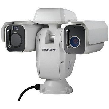 Комбинированная IP тепловизионная поворотная платформа Hikvision DS-2TD6166-75B2L с модулем видимого диапазона