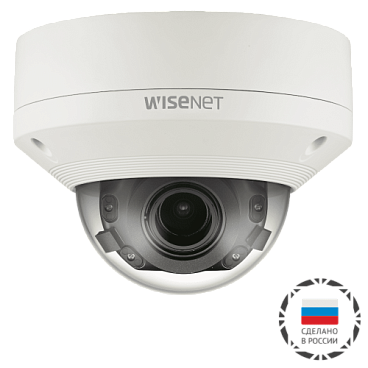 12 Мп IP-камера Wisenet PNV-9080R/CRU с Motor-zoom, ИК-подсветкой