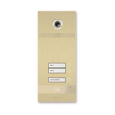 Вызывная панель BAS-IP BI-02FB gold