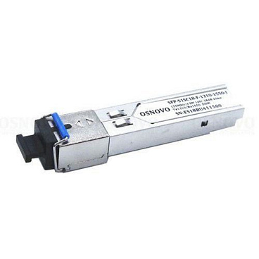 SFP-модуль Osnovo SFP-S1SC18-F-1310-1550-I