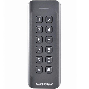 Считыватель EM-Marine карт Hikvision DS-K1802EK с механической клавиатурой