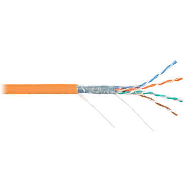Кабель NIKOLAN NKL 4200C-OR F/UTP пожаробезопасный, 305 м