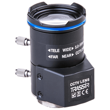 Вариофокальный 4 Мп объектив TRASSIR TR-L4M2.7D5-50IR с ИК-коррекцией