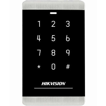 Уличный считыватель Mifare карт Hikvision DS-K1103MK с сенсорной клавиатурой